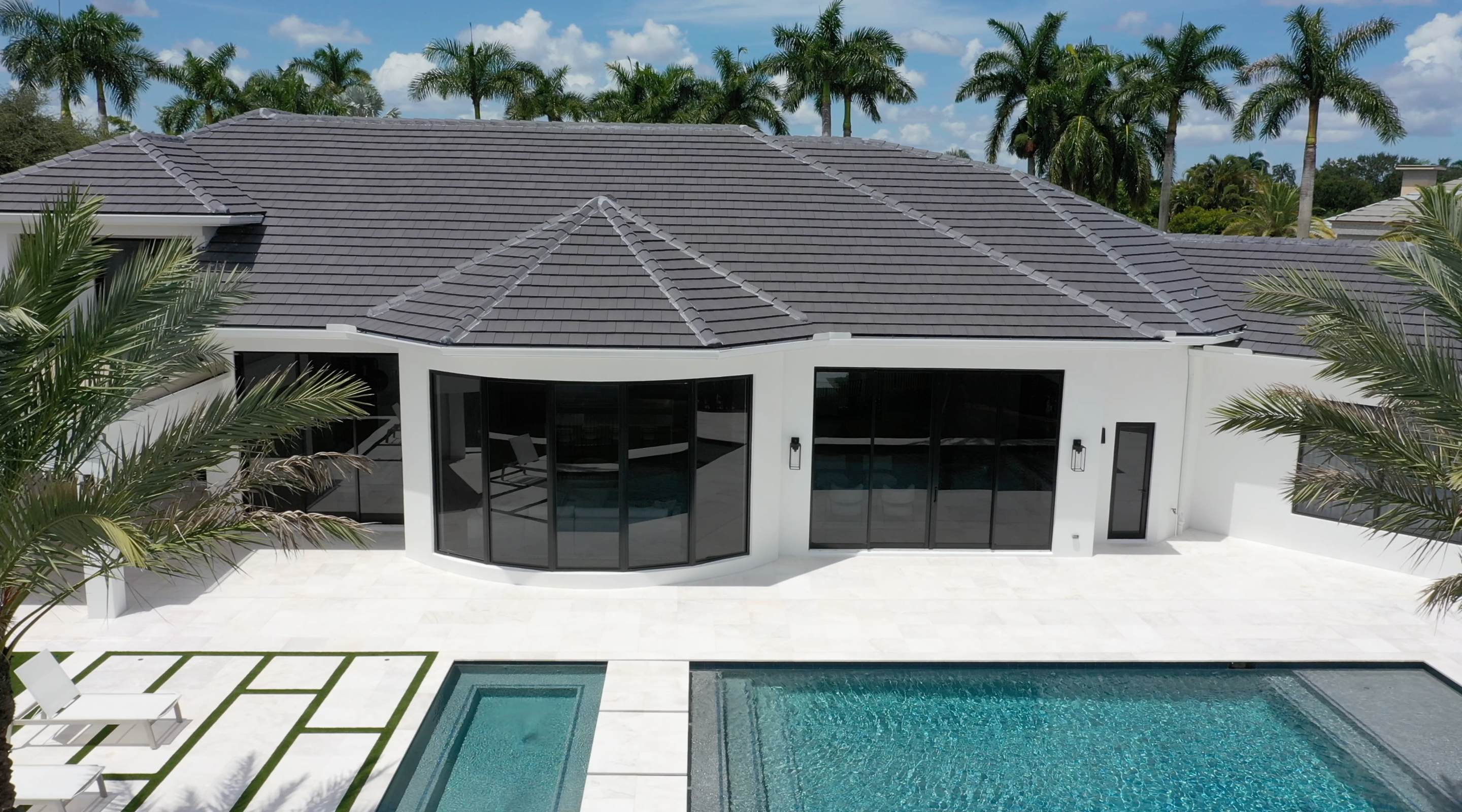 Residential roofing project