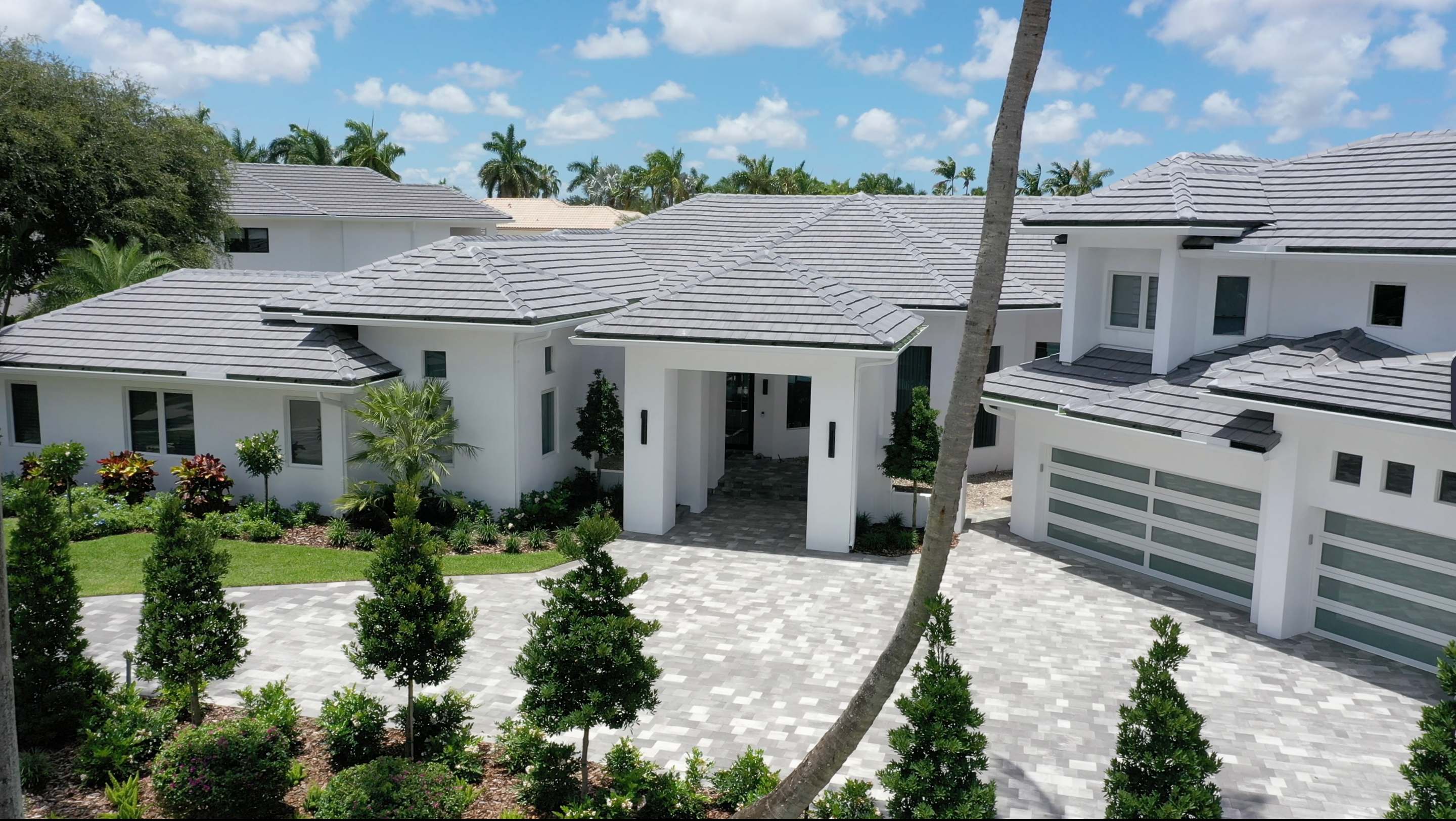 Custom roofing project